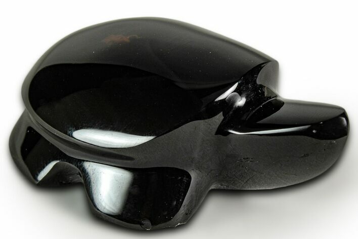Polished Sheen Obsidian Turtle - California #331596